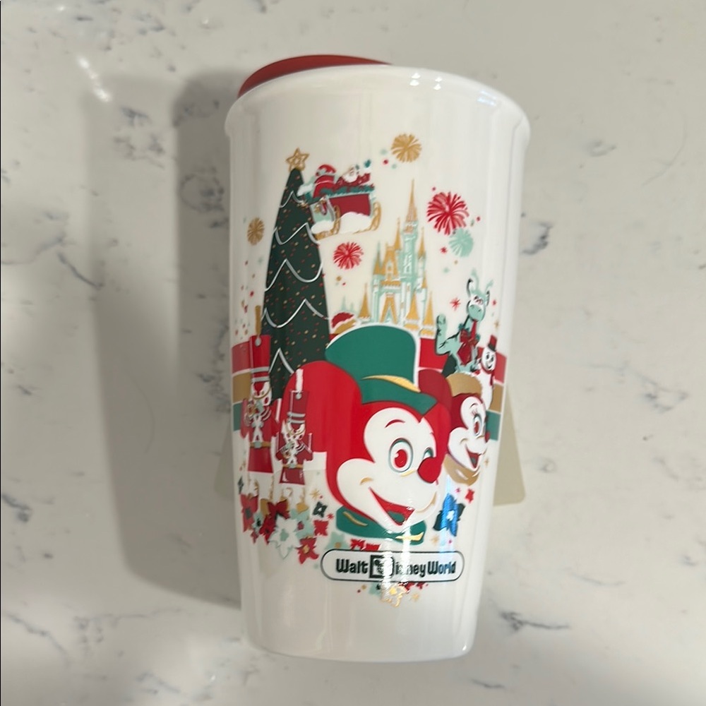 Disney World Holiday Travel Mug